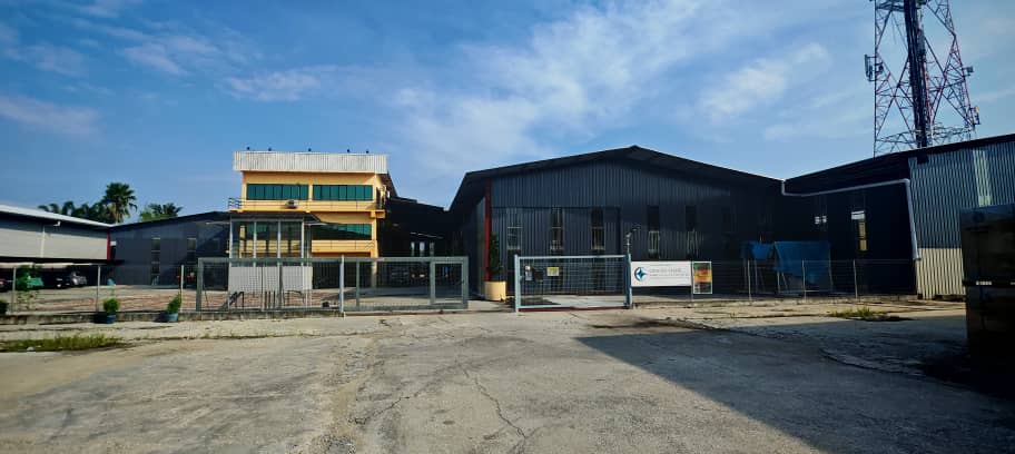 The Candice Yacht manufacturing yard in Teluk Intan, Perak